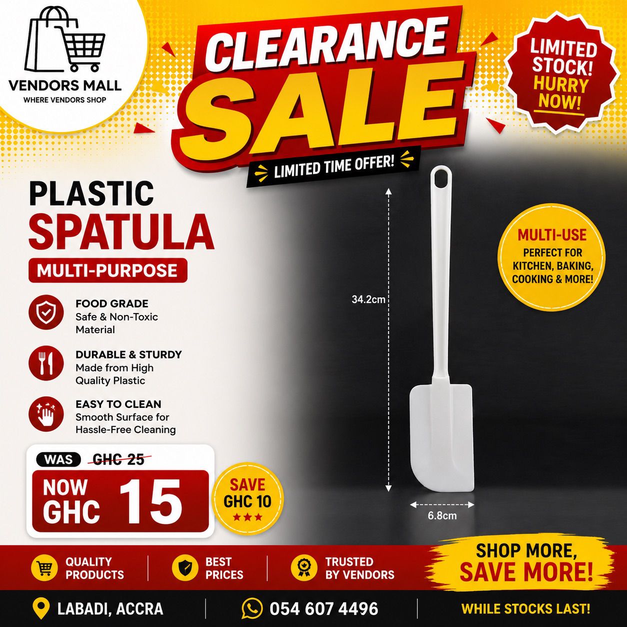 Plastic Spatula